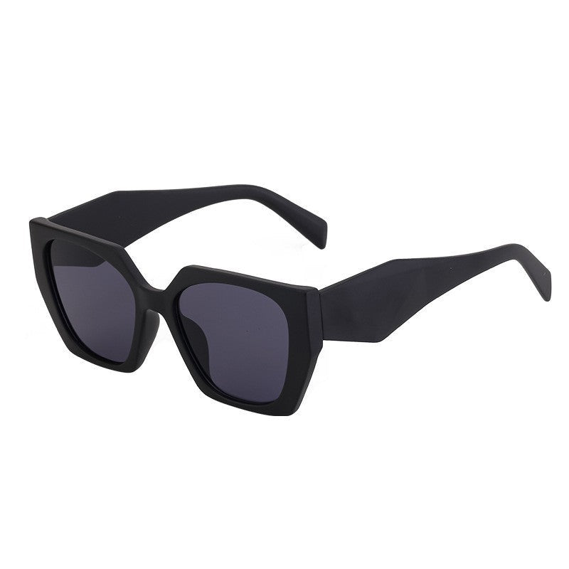 New Fashion Cat-eye Wide Temple Sunglasses for Women, High-end Ins Style, Full-frame UV Protection Sun Glasses - Outdoors & Sports Tinker Time