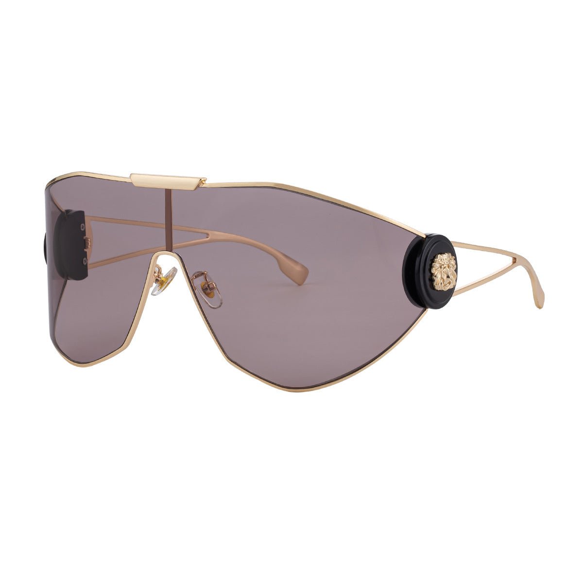 New FashionStyle Full-Frame Sports Sunglasses for Women, Integrated Lens, Outdoor Cycling UV Protection - Outdoors & Sports Tinker Time