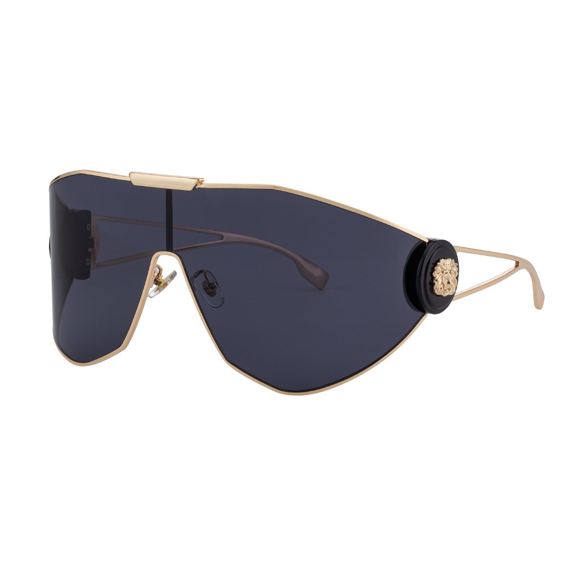 New FashionStyle Full-Frame Sports Sunglasses for Women, Integrated Lens, Outdoor Cycling UV Protection - Outdoors & Sports Tinker Time