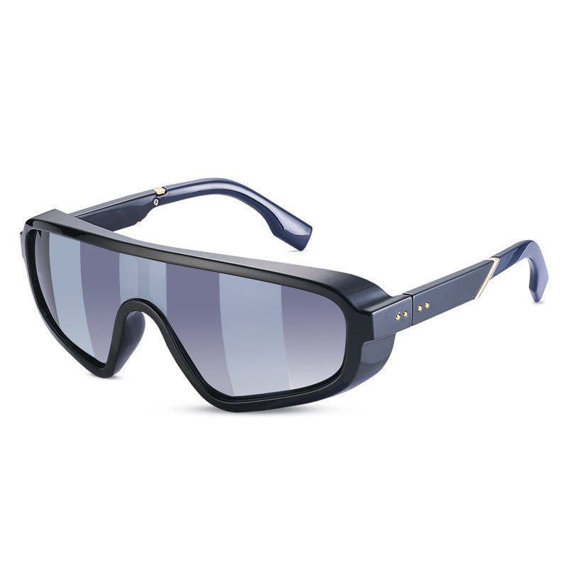 New Steampunk All Inclusive Wind proof Sunglasses Women's One piece Protection FF Sunglasses Fashion - Outdoors & Sports Tinker Time