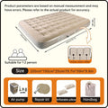 One-Touch Self-Inflating Air Mattress with Built-in Pump – Portable, Moisture-Resistant Camping & Travel Air Bed - Outdoors & Sports Tinker Time