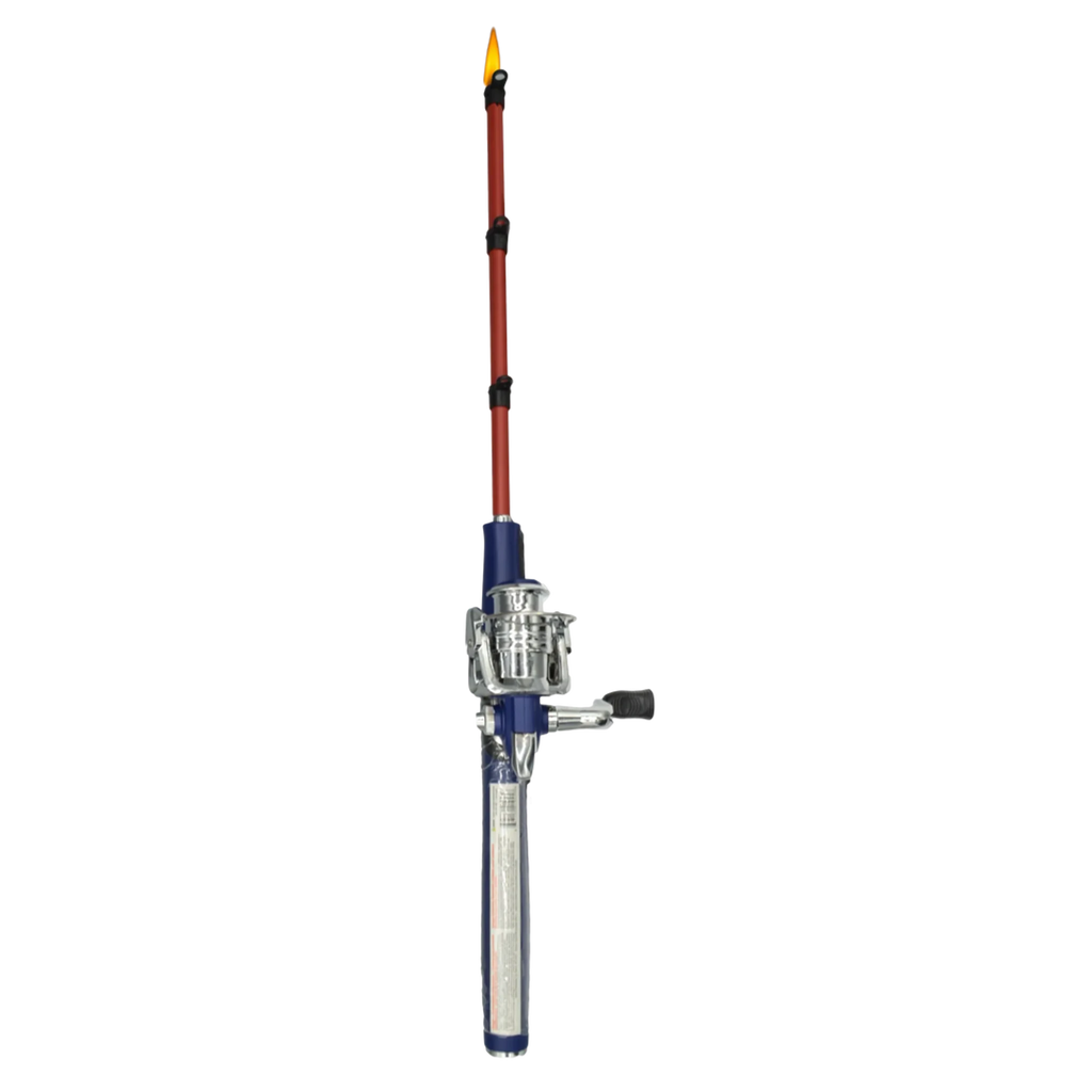 Open Face Fishing Pole BBQ Lighter - Outdoors & Sports Tinker Time