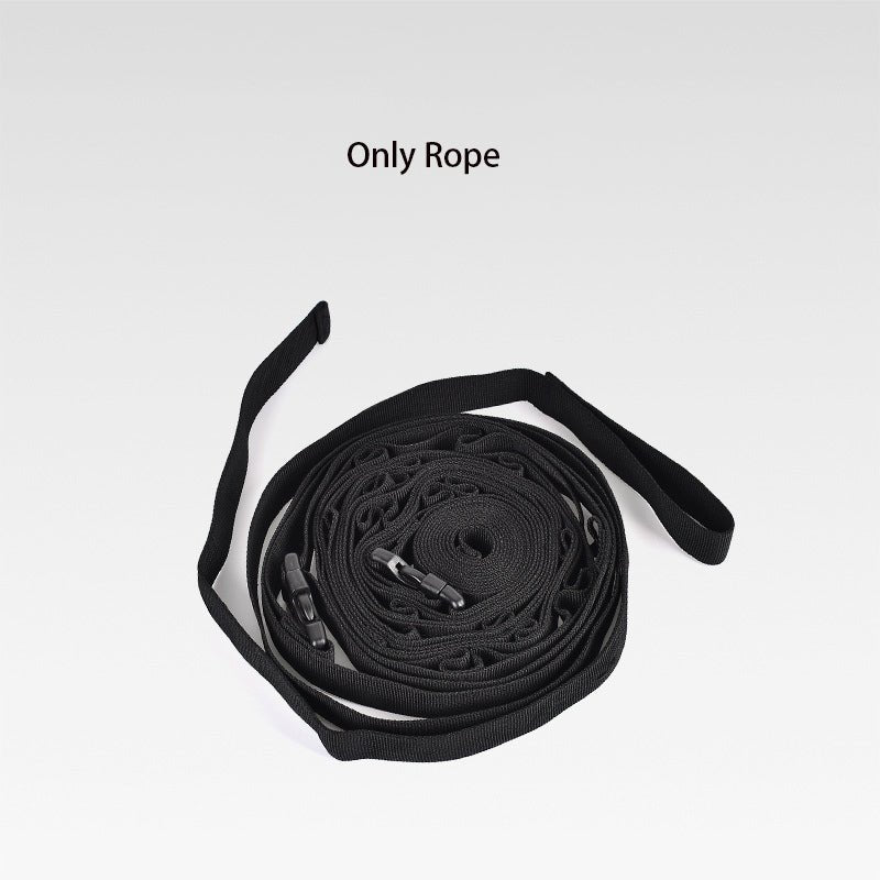 Outdoor camping tent storage rope adjustable clothesline strap camping lanyard with 19 hook hangers - Outdoors & Sports Tinker Time