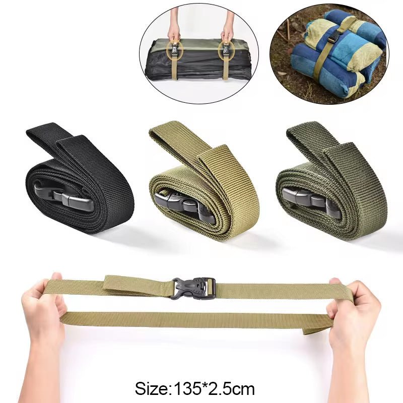 Outdoor camping tying rope non elastic fix with buckle nylon rope - Outdoors & Sports Tinker Time