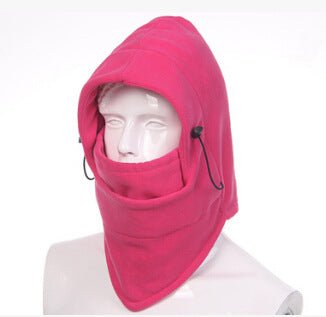 Outdoor Cycling Thermal Cap Cycling Face Protection Neck Windproof Fleece Cap - Outdoors & Sports Tinker Time