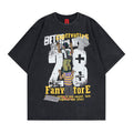 Oversized Short Sleeve T-Shirt Fun Kids Print Top - Outdoors & Sports Tinker Time
