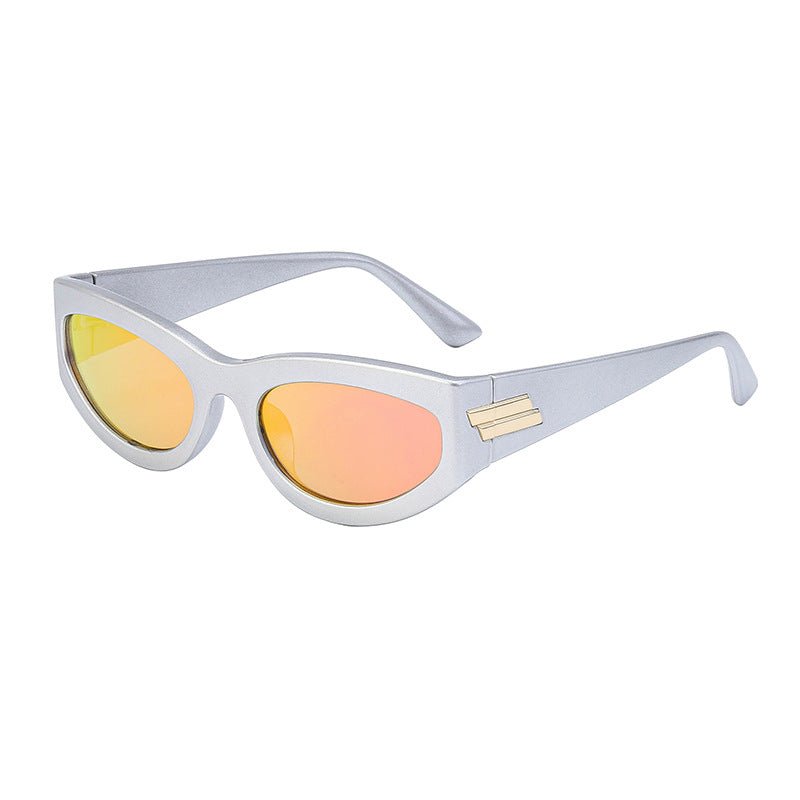 Personality Punk Style Small Box Sunglasses for Men Popular Sports Cycling Sunglasses for Women - Outdoors & Sports Tinker Time