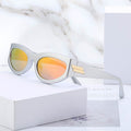 Personality Punk Style Small Box Sunglasses for Men Popular Sports Cycling Sunglasses for Women - Outdoors & Sports Tinker Time