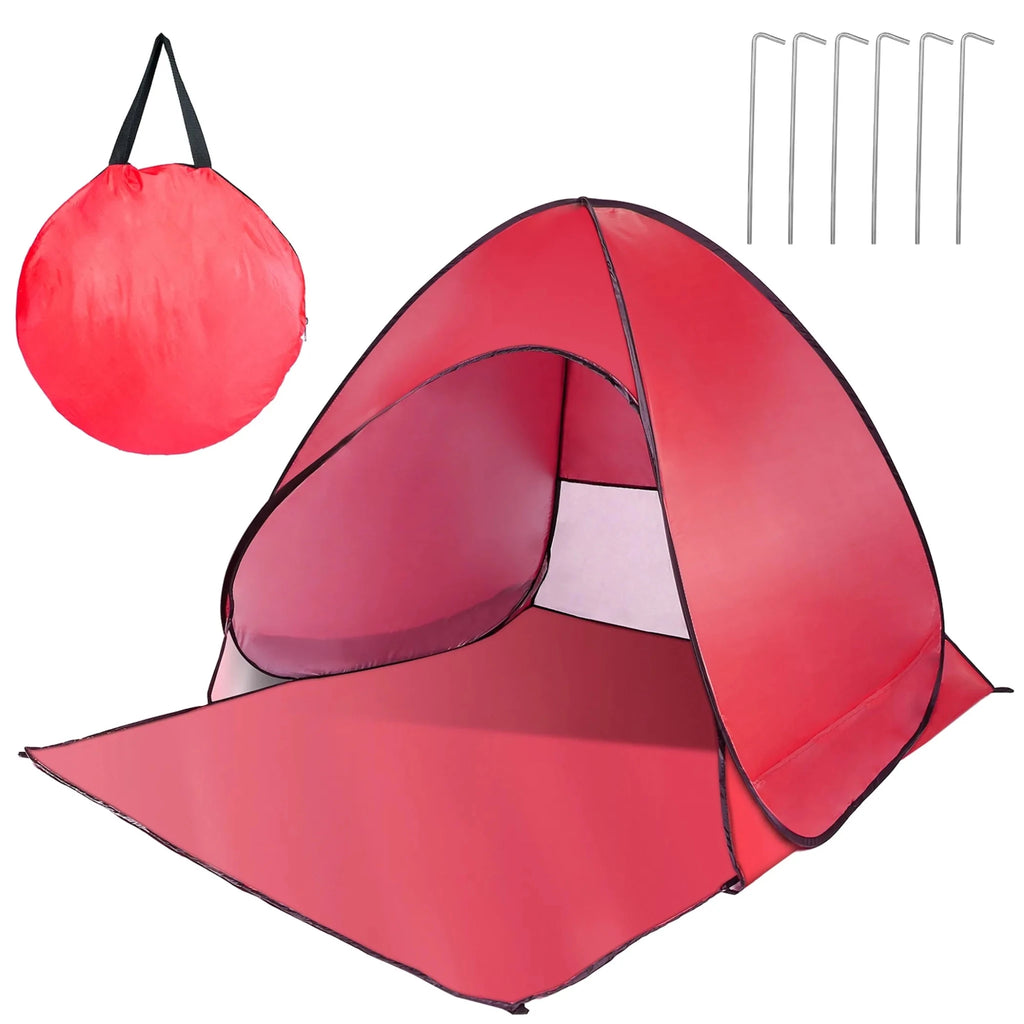 Pop Up Beach Tent Sun Shade - Outdoors & Sports Tinker Time