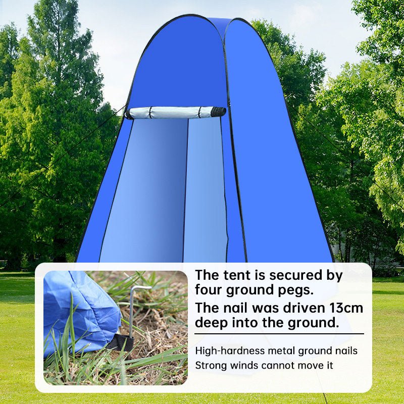 Pop Up Privacy Tent - Instant Outdoor Shower & Portable Toilet for Camping - Outdoors & Sports Tinker Time