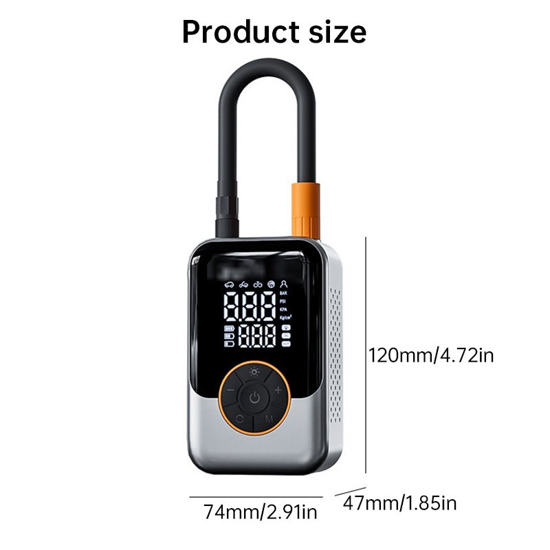 Portable Wireless Inflator for Tires & Balls - Outdoors & Sports Tinker Time