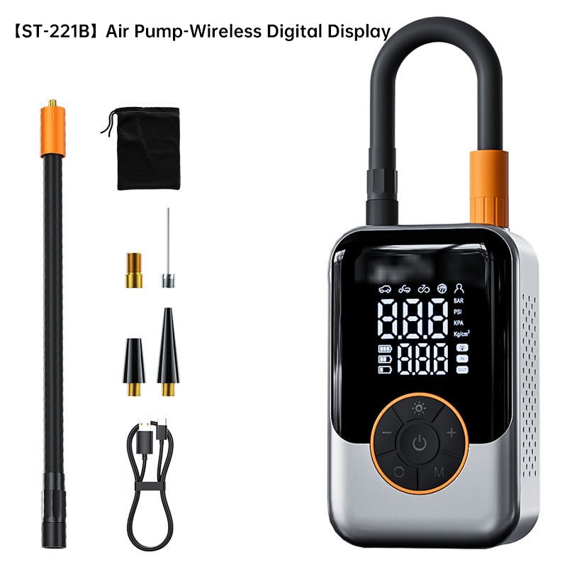 Portable Wireless Inflator for Tires & Balls - Outdoors & Sports Tinker Time
