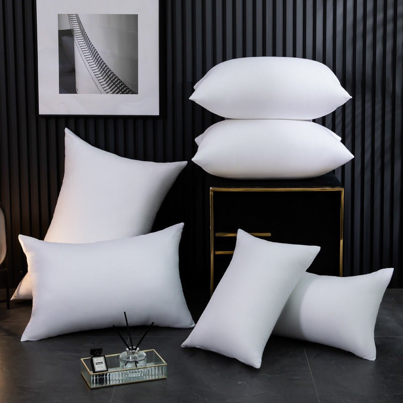 Rectangular Sofa Cushion Insert, Brushed Fabric Cover, Thickened Polyester Fiber Fill, Comfortable Backrest Pillow Core - Outdoors & Sports Tinker Time