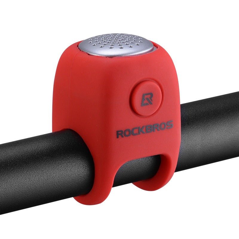 Rockbros bicycle bell, mountain bike electronic horn, dead flying bicycle accessories, bicycle bell - Outdoors & Sports Tinker Time