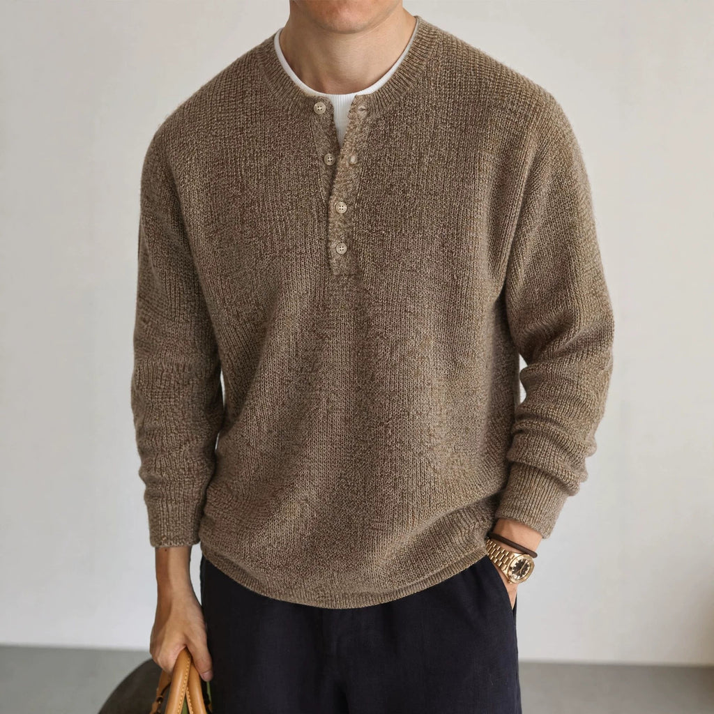 Round neck long sleeved pullover sweater - Outdoors & Sports Tinker Time