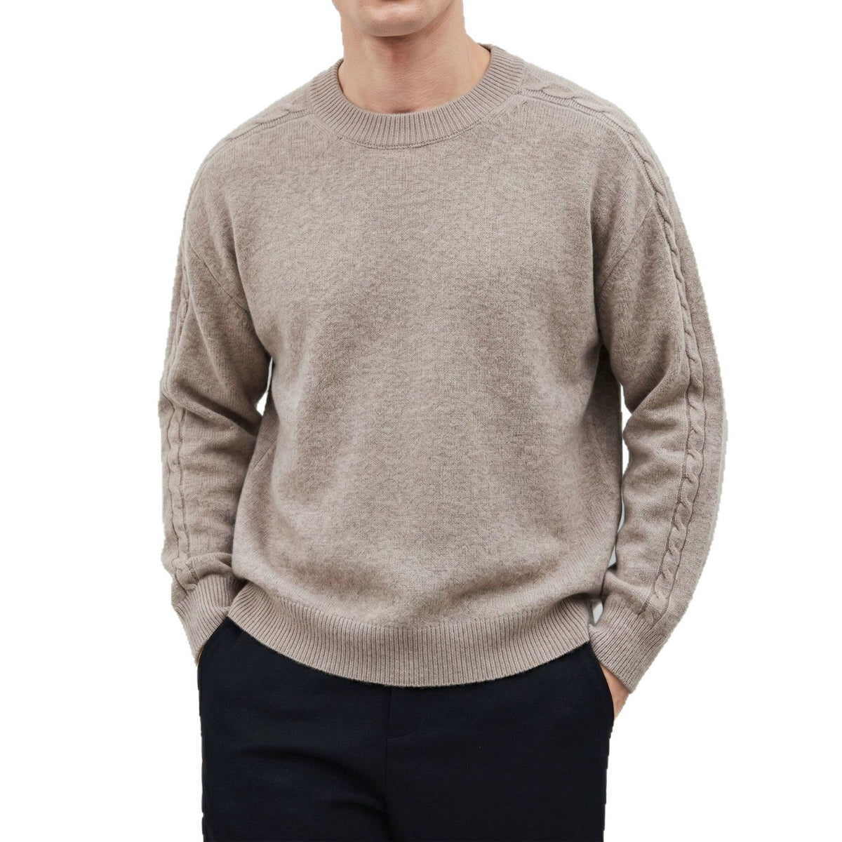 Round neck long sleeved sweater - Outdoors & Sports Tinker Time
