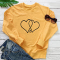 Round neck loose fitting long sleeved sweatshirt - Outdoors & Sports Tinker Time