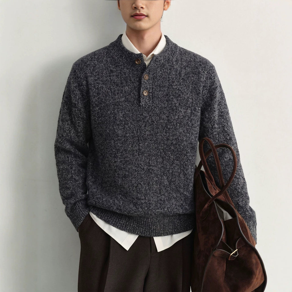 Round neck loose sweater for men - Outdoors & Sports Tinker Time