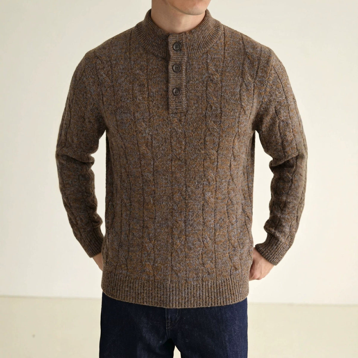 Round neck loose sweater for men - Outdoors & Sports Tinker Time