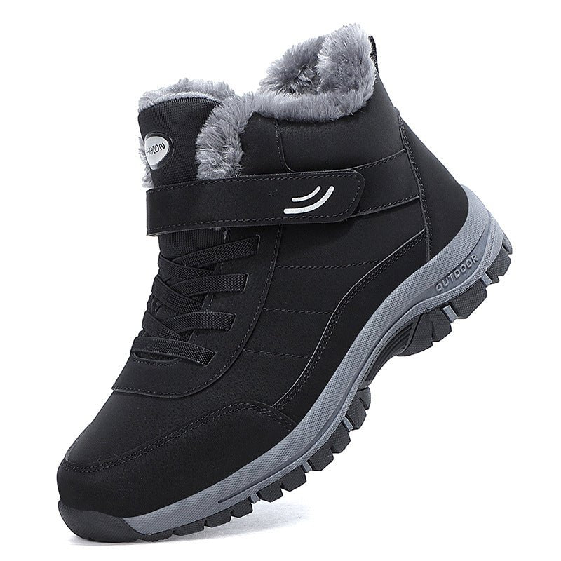 Rubber sole anti slip warm cotton shoes snow boots - Outdoors & Sports Tinker Time