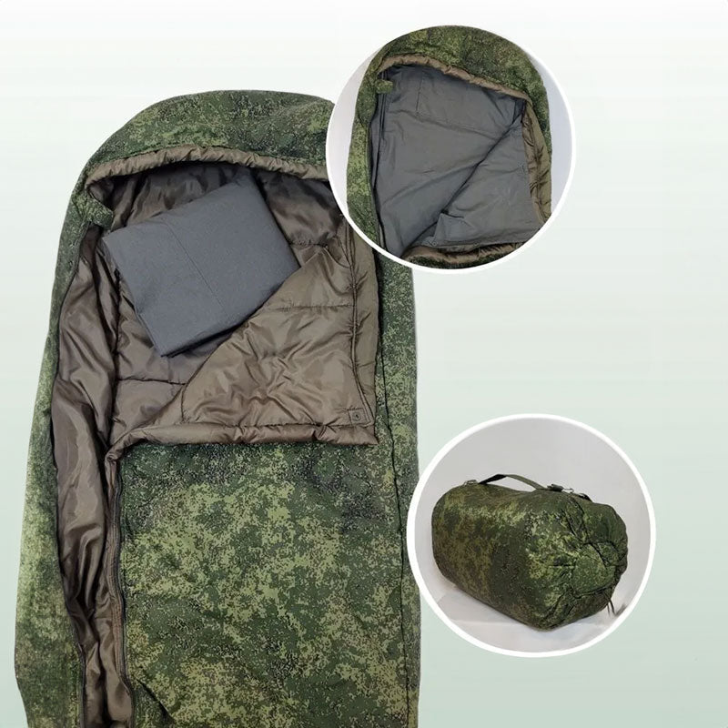 Russian military-issued 2021 new model outdoor cold-proof sleeping bag - Outdoors & Sports Tinker Time