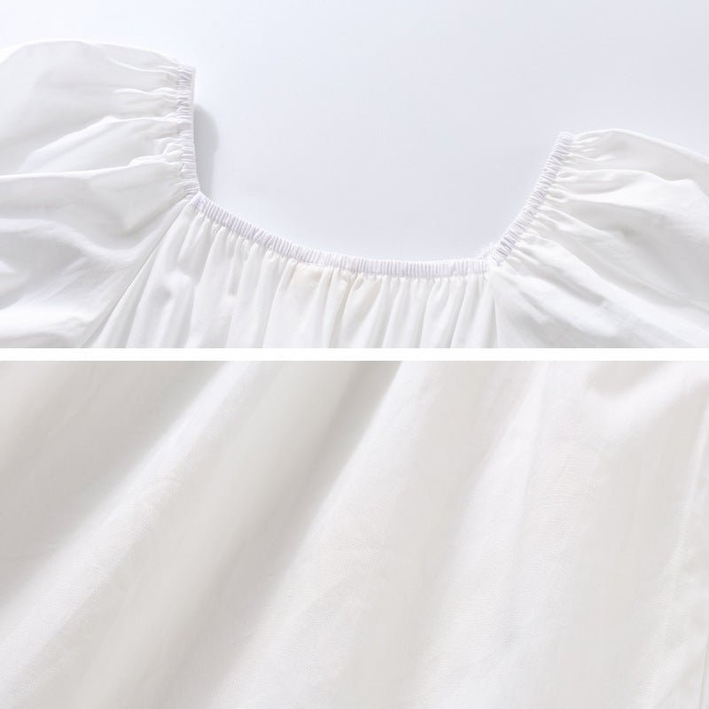 Short Sleeve Long Dress for Girls, Mid to Large Children's Dress - Outdoors & Sports Tinker Time