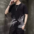 Short sleeved T-shirt men's summer thin round neck - Outdoors & Sports Tinker Time