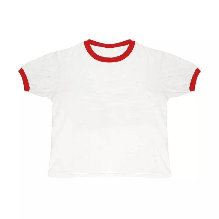 Shoulder Hollow Out Solid Color V-Neck Short Sleeve Loose Daily Women's Top - Outdoors & Sports Tinker Time
