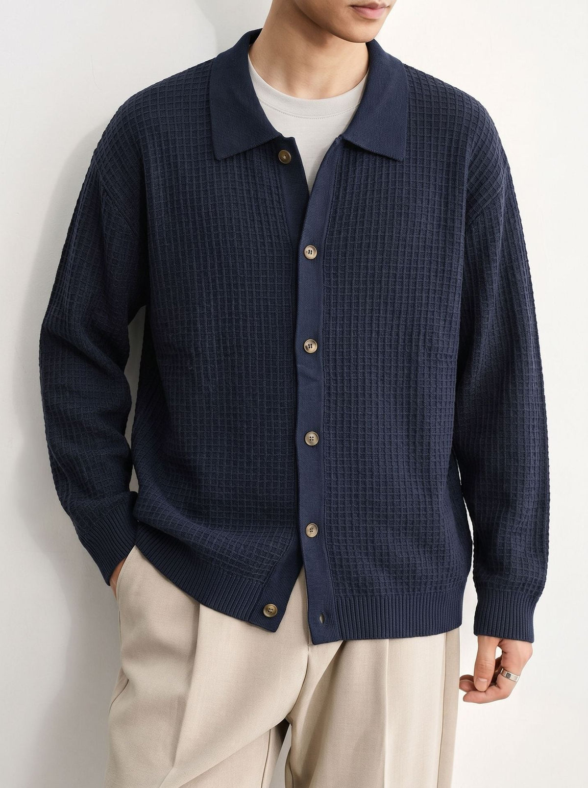 Solid color long sleeved loose sweater - Outdoors & Sports Tinker Time