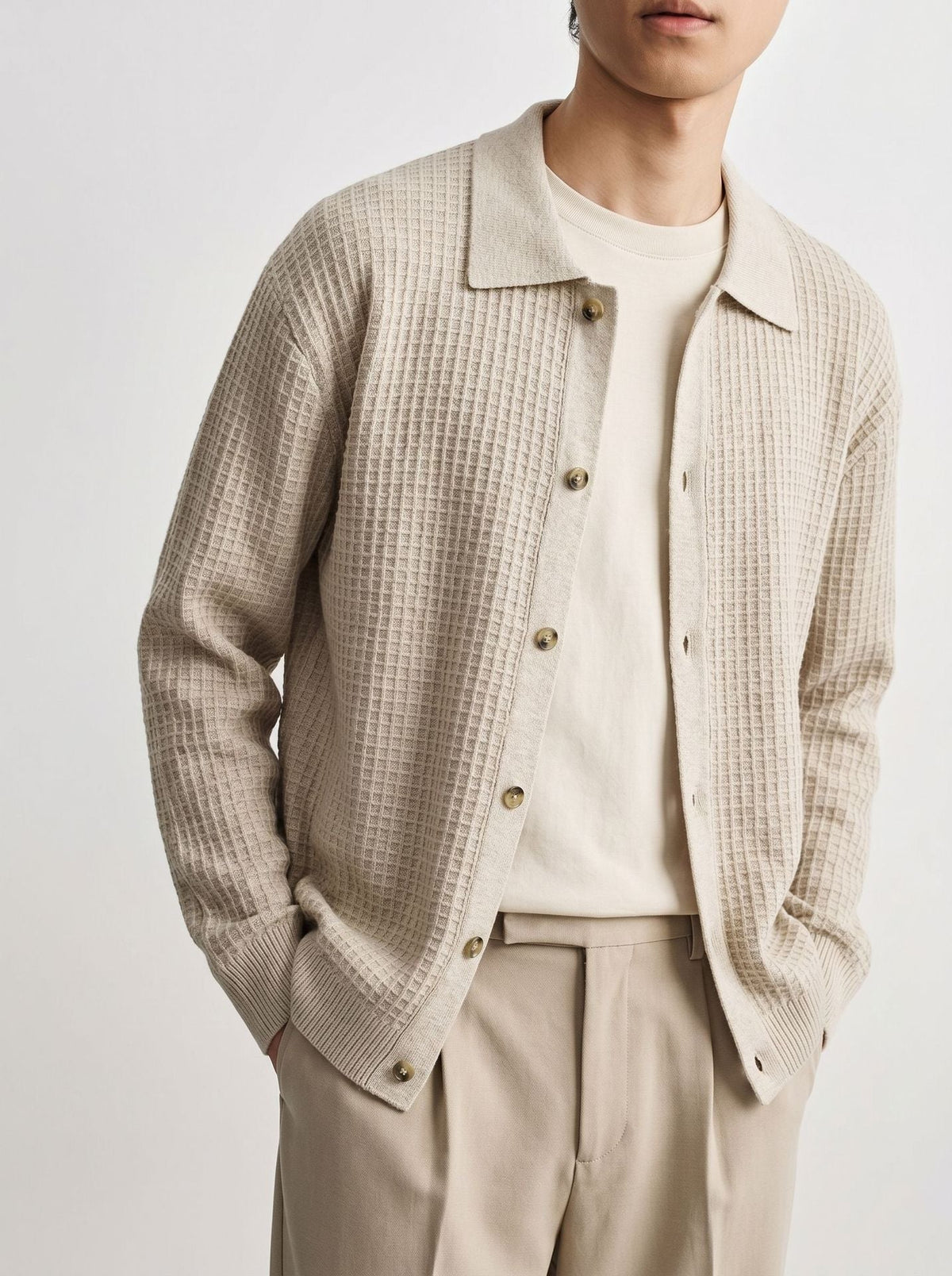 Solid color long sleeved loose sweater - Outdoors & Sports Tinker Time