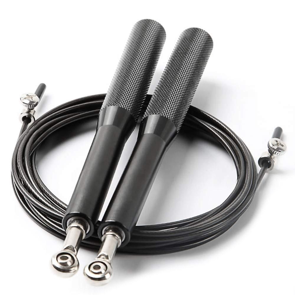 Speed Jump Rope Fitness Skipping Ropes Exercise Adjustable Workout Boxing MMA Training Crossfit Men Women Kids Gym Equipment - Outdoors & Sports Tinker Time