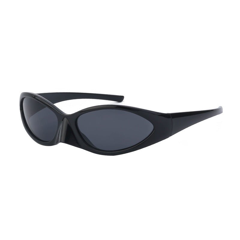 Steampunk Sunglasses Women Anti Ultraviolet Personality Small Frame Riding Sunglasses - Outdoors & Sports Tinker Time
