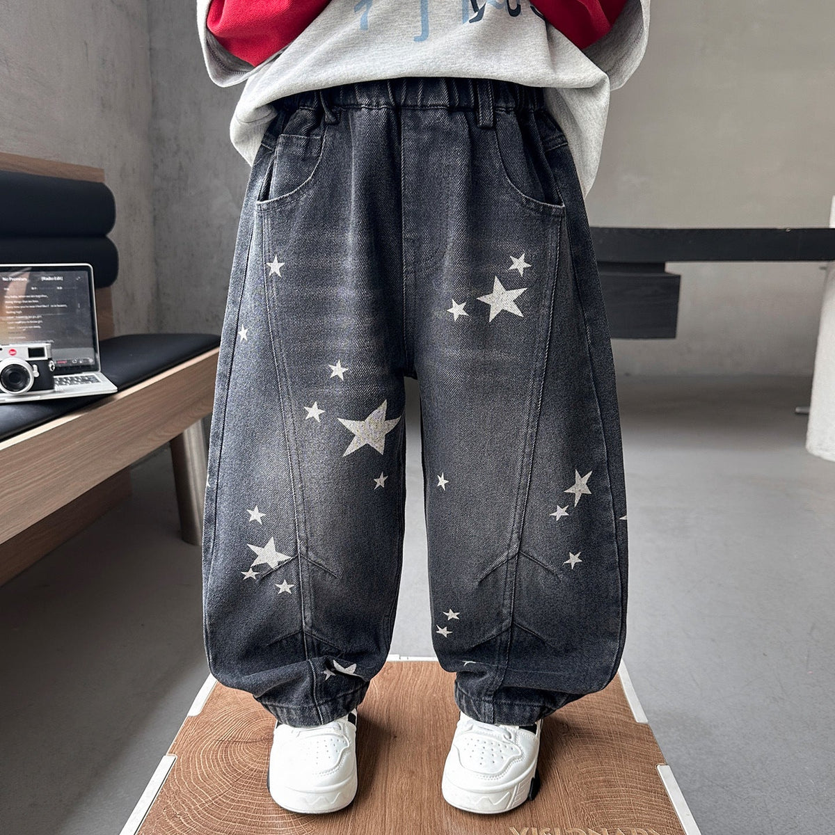 Straight Leg Denim Pants for Boys - Outdoors & Sports Tinker Time