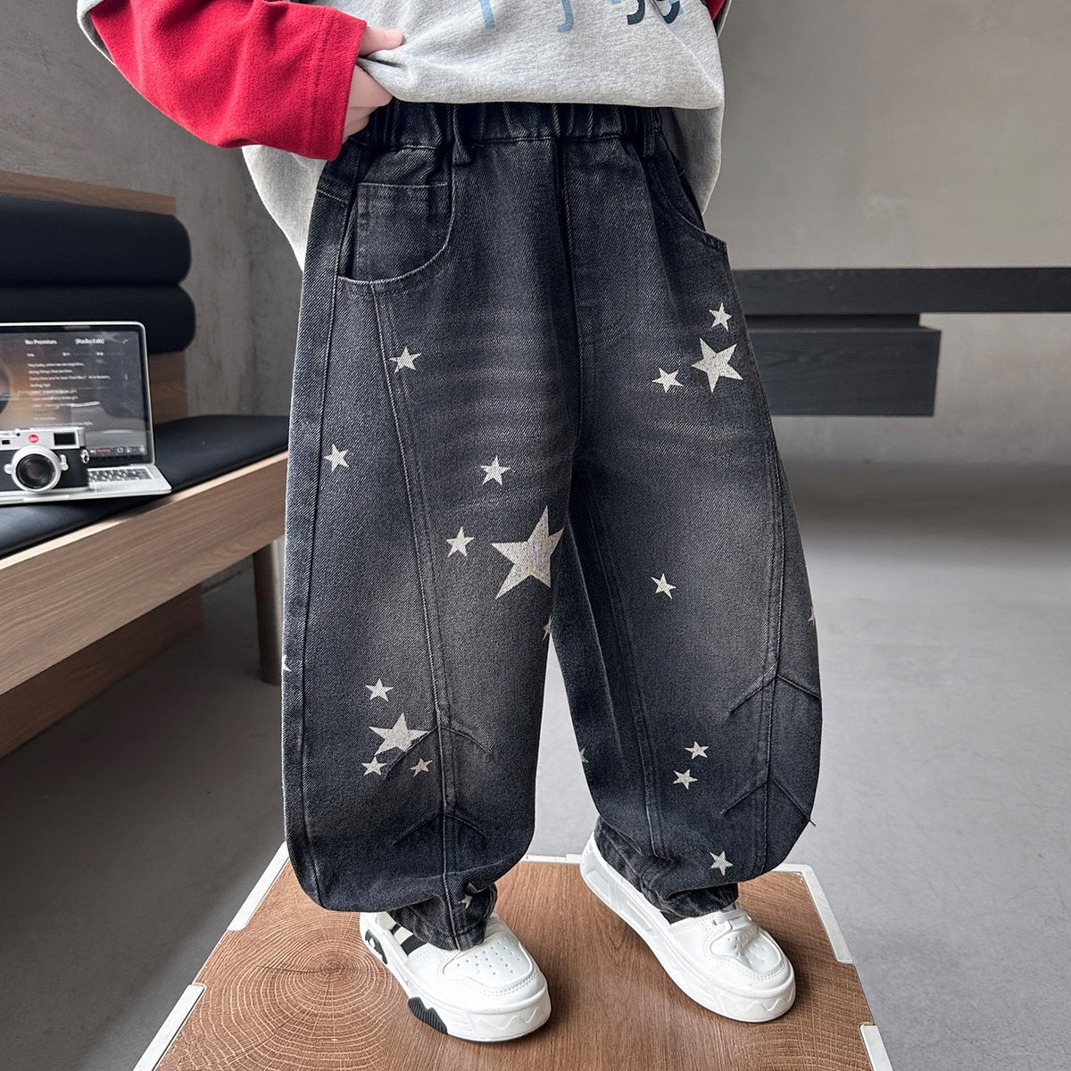 Straight Leg Denim Pants for Boys - Outdoors & Sports Tinker Time