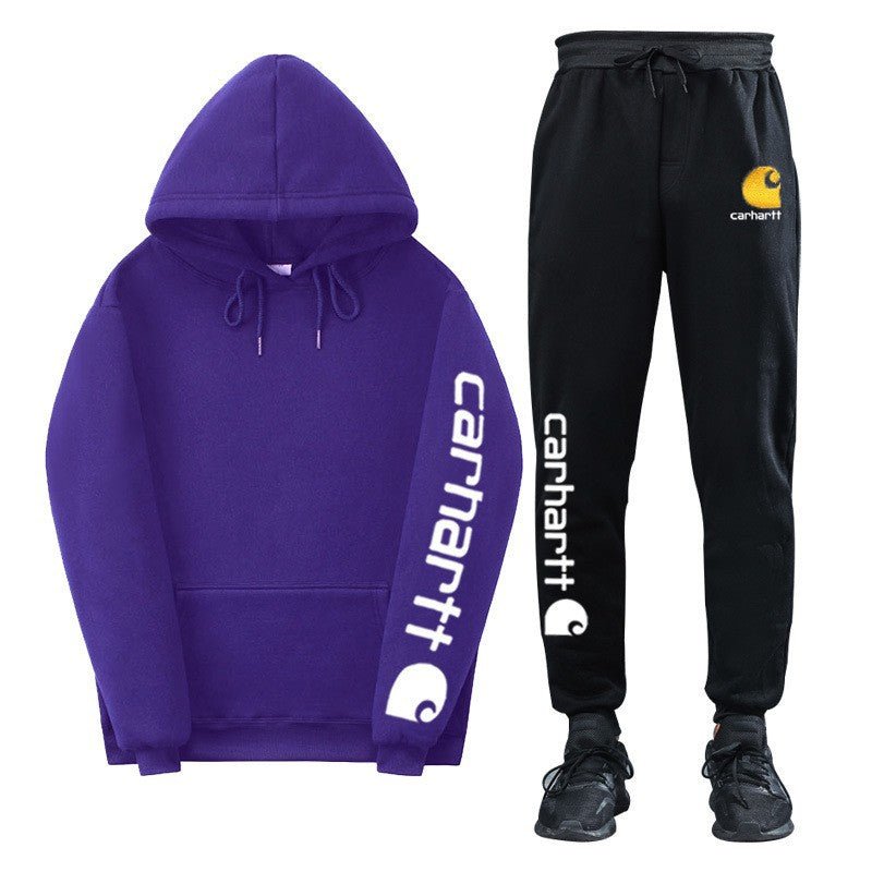Street Hip Hop Style Unisex Casual Hoodie Sweatshirt Set - Outdoors & Sports Tinker Time