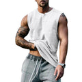 Summer Mens Youth Sports Basketball Tank Top Large Round Neck Button up Sleeveless T shirt Mens Sweetheart - Outdoors & Sports Tinker Time