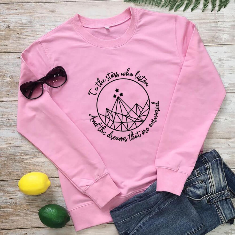 To the Stars Who Listen Sweatshirt - Outdoors & Sports Tinker Time