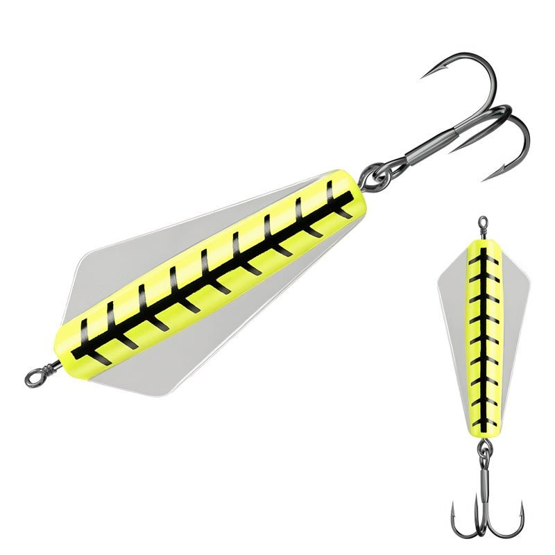 Touyu Devil Fish Vib Lure Dog Long Cast Sinking Lure Fishing Bait Trout Lure King Bug Butterfly Lure - Outdoors & Sports Tinker Time