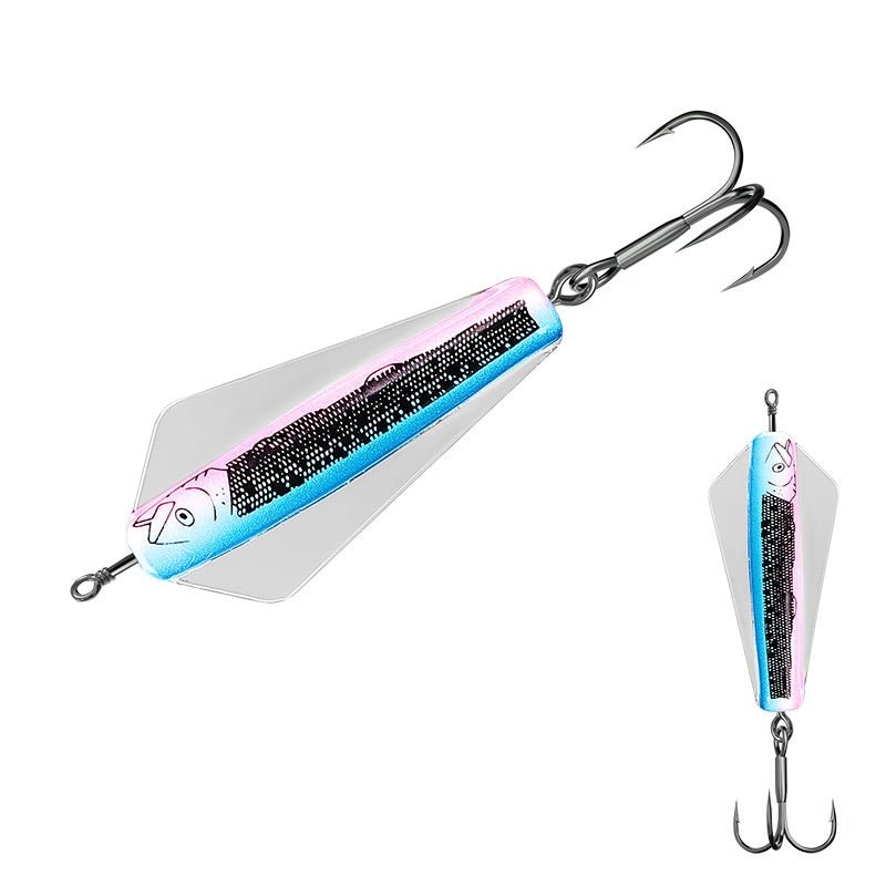 Touyu Devil Fish Vib Lure Dog Long Cast Sinking Lure Fishing Bait Trout Lure King Bug Butterfly Lure - Outdoors & Sports Tinker Time