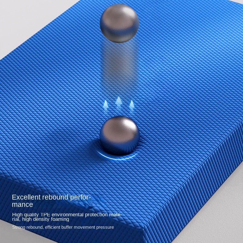tpe yoga balance mat thickened 6cm kneeling pad for plank support and ab roller fitness mat soft cushion - Outdoors & Sports Tinker Time