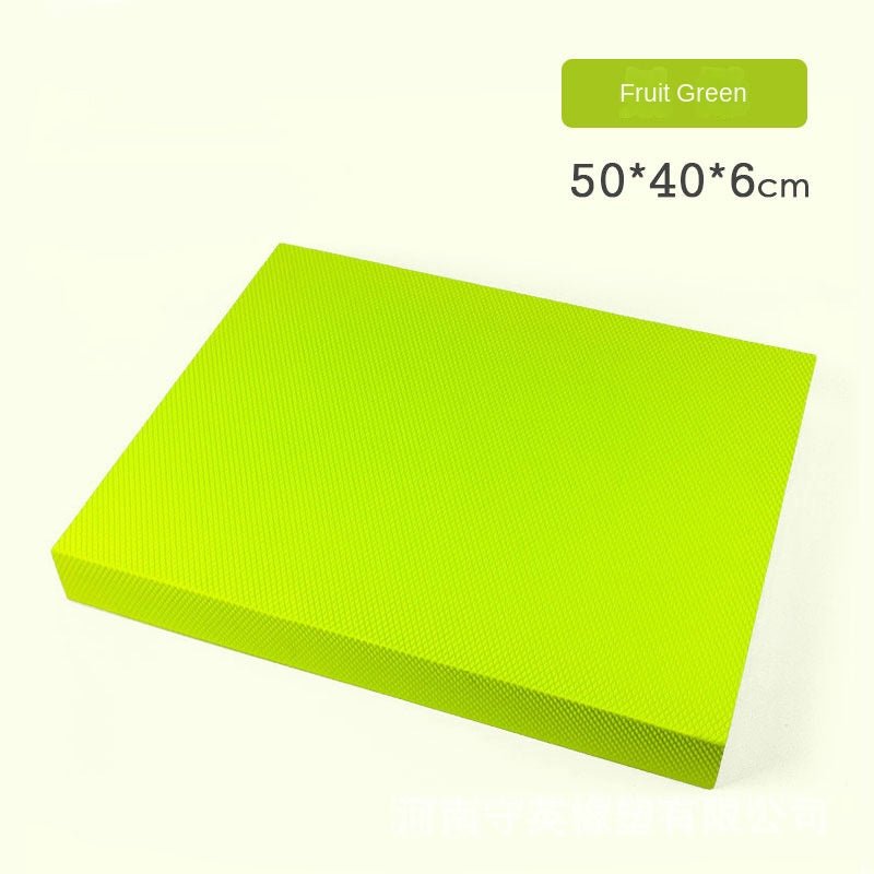 tpe yoga balance mat thickened 6cm kneeling pad for plank support and ab roller fitness mat soft cushion - Outdoors & Sports Tinker Time