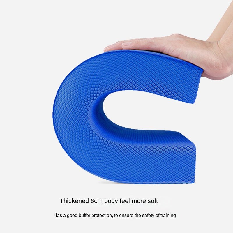 tpe yoga balance mat thickened 6cm kneeling pad for plank support and ab roller fitness mat soft cushion - Outdoors & Sports Tinker Time