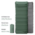 Ultralight Camping Sleeping Pad: Thicken, Self-Inflating with Built-in Pump (Outdoor/Travel) - Outdoors & Sports Tinker Time