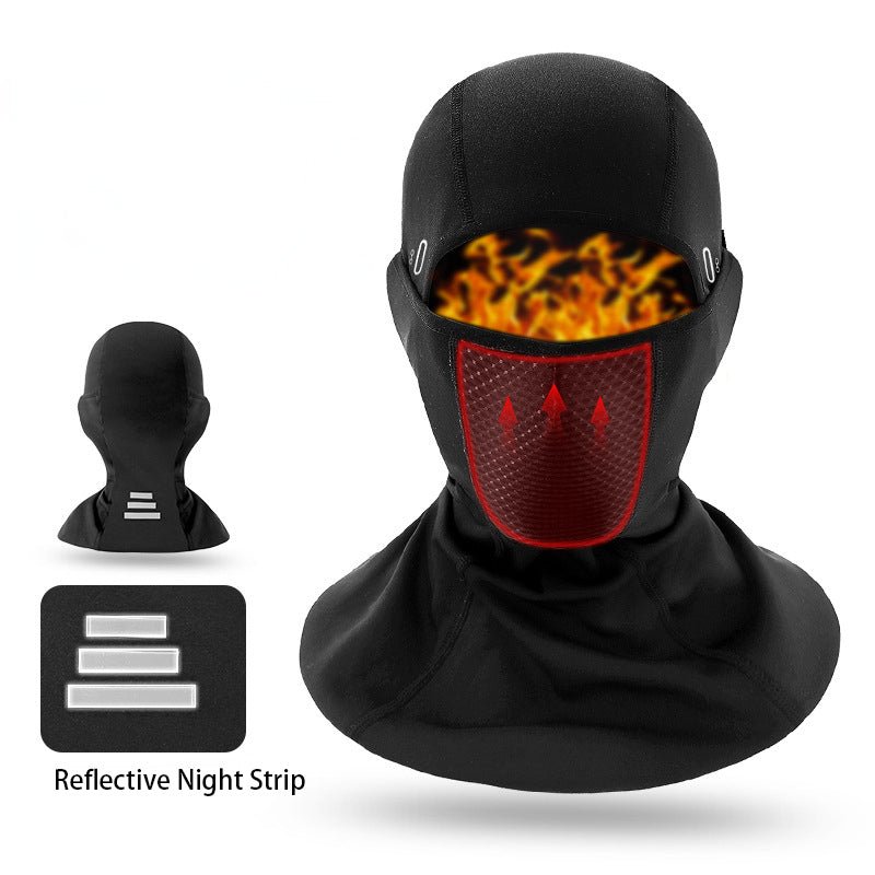 Warm Windproof Head Cover Winter Men And Women Cold Protection Ear Protection Full Face Collar Cover Outdoor Equipment Motorcycle Riding Face Mask - Outdoors & Sports Tinker Time