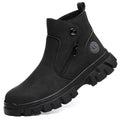 Welders' labor protection anti smashing and anti piercing work anti spark protection and safety shoes - Outdoors & Sports Tinker Time