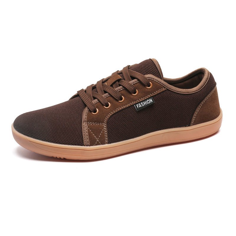 Wide Head Barefoot Shoes for Men and Women, Large Size 48, Casual Sports Shoes, Summer Breathable Mesh Shoes for Men - Outdoors & Sports Tinker Time