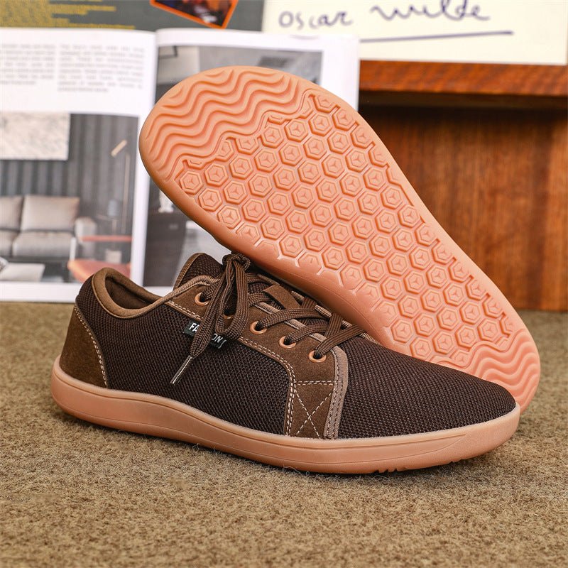 Wide Head Barefoot Shoes for Men and Women, Large Size 48, Casual Sports Shoes, Summer Breathable Mesh Shoes for Men - Outdoors & Sports Tinker Time