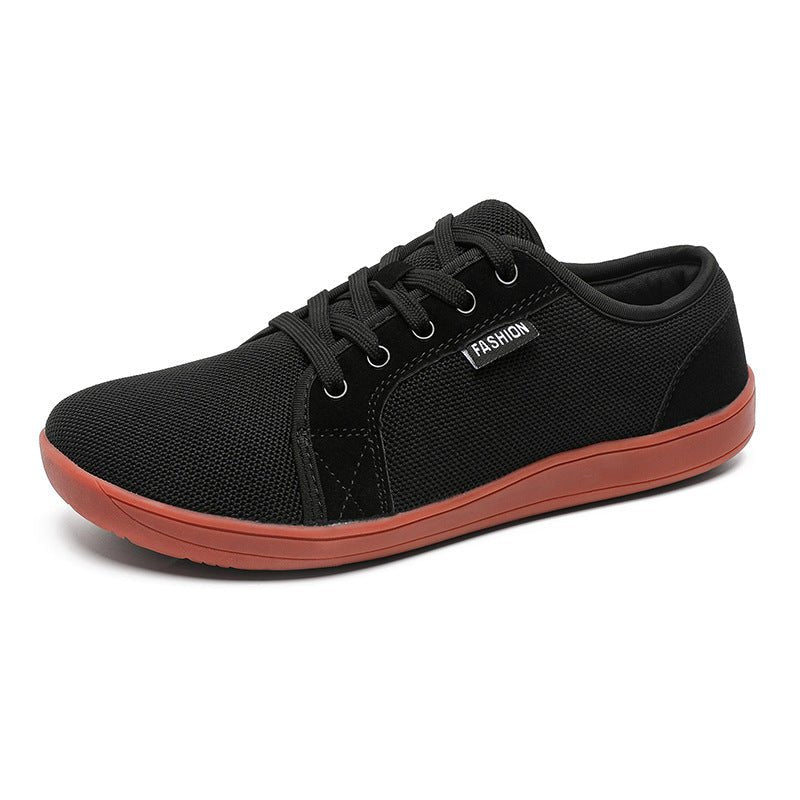 Wide Head Barefoot Shoes for Men and Women, Large Size 48, Casual Sports Shoes, Summer Breathable Mesh Shoes for Men - Outdoors & Sports Tinker Time