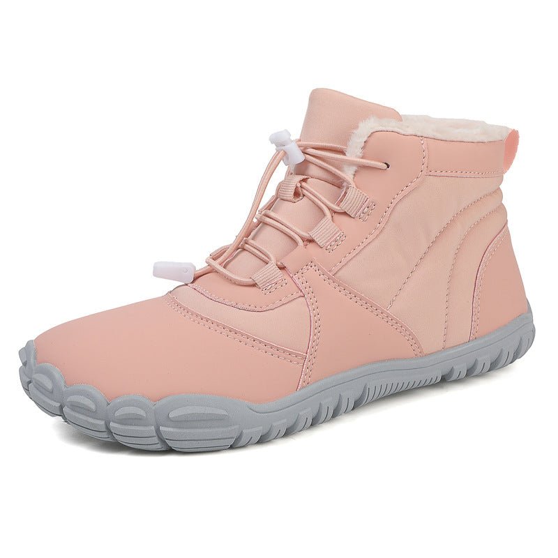 Winter Snow Boots Men's Mid-Calf Warm Fleece Lined Winter Shoes - Outdoors & Sports Tinker Time