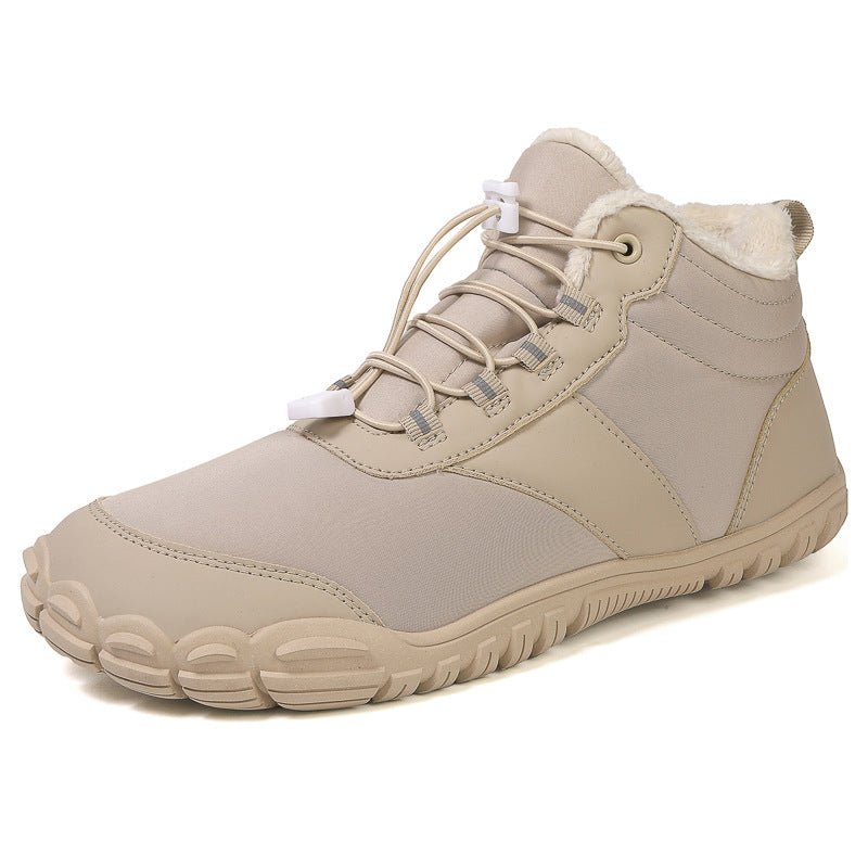 Winter Snow Boots Men's Mid-Calf Warm Fleece Lined Winter Shoes - Outdoors & Sports Tinker Time